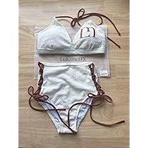 Amazon.co.jp: Lulumerry ルルメリー ビキニ 水着 アイボリー